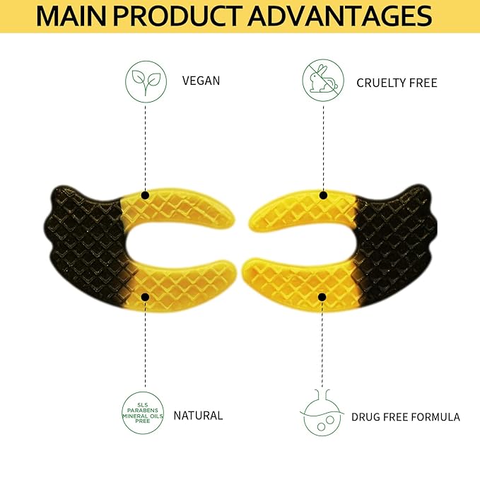 Icandoit 24k gold eye mask