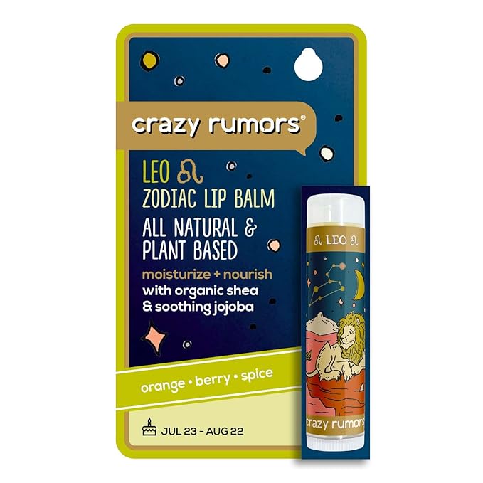 Crazy Rumors Leo Zodiac All Natural, Orange,