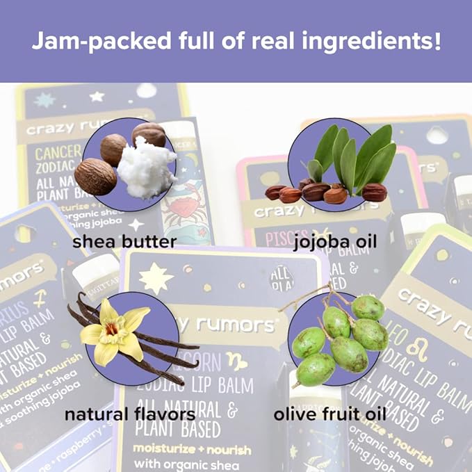 Crazy Rumors Sagittarius Zodiac All Natural, Orange,