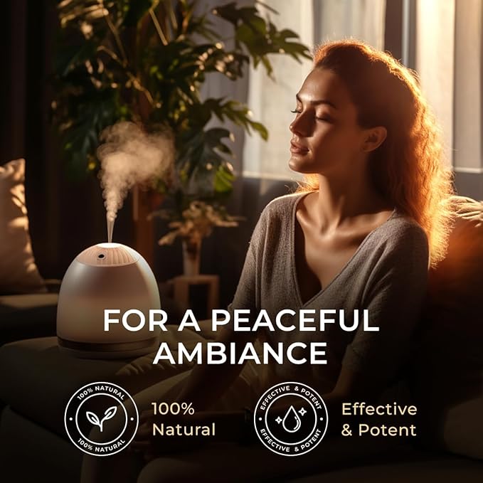 Gya Labs Jasmine Essential Oil for Diffuser - 0.17 Fl Oz - 100% Pure Natural Jasmine Oil for Skin, Hair, Body Massages Aromatherapy, Candle Making - Floral & Alluring Scent