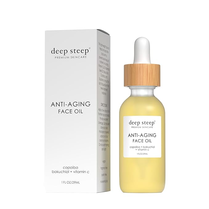 Deep Steep- Skin Care Line- Face Oils (Anti-Aging Face Oil, 1 oz)