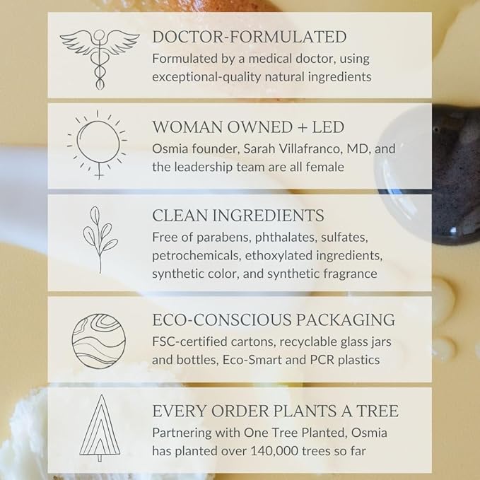 Osmia Skincare - Natural Spotless Blemish Facial Oil | Evening Primrose, Lavender, Cajeput, + Lemon Oils | Clarify, Cleanse | Clean Beauty For Healthy Skin (0.13 fl oz | 4 ml)