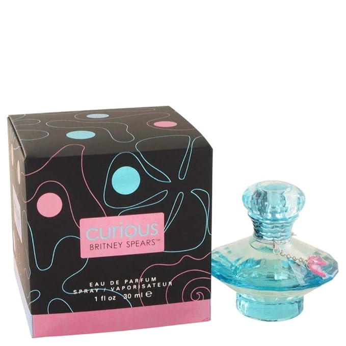 Britney Spears Women's Perfume, Midnight Fantasy, Eau De Parfum EDP Spray for Women, 3.3 Fl Oz & Curious, Eau De Parfum EDP Spray for Women, 3.3 Fl Oz