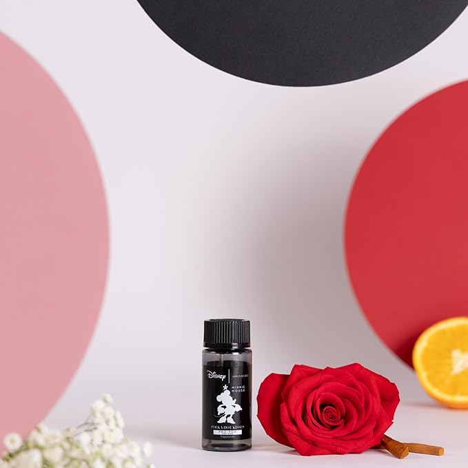 Aroma360 | Disney | Polka Dot Kisses Pro-Pod Fragrance Oil Blend | Minnie Mouse | Works Exclusively with Aroma360 Wireless Pro Diffuser | Bergamot, Rose and Amber 1.7 fl oz, 50 mL