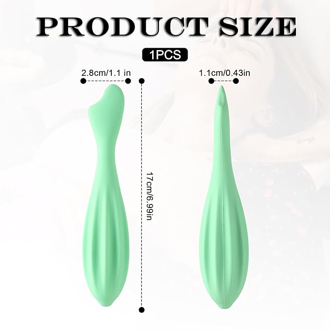 Facial Massage Roller, 6.99x1.1x0.43in Face Roller Skin Care Silicone Face Massage Tool Face Massage Stick Body Relax for Women Face Massager(Green)