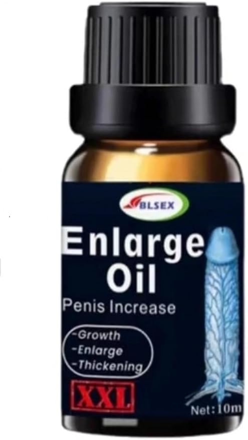 Men's Herbal Massage Oil - Natural Formula for Wellness, 10ml | 0.34 fl.oz | Pack of 1