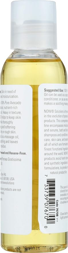 Now Foods Avocado Oil, 4 oz (Pack of 2)