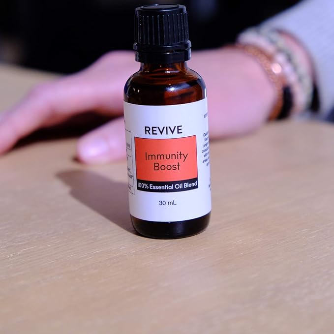Immunity Boost Essential Oil Blend 30mL by Revive Essential Oils - 100% Pure Therapeutic Grade, for Diffuser, Humidifier, Massage, Aromatherapy, Skin & Hair Care