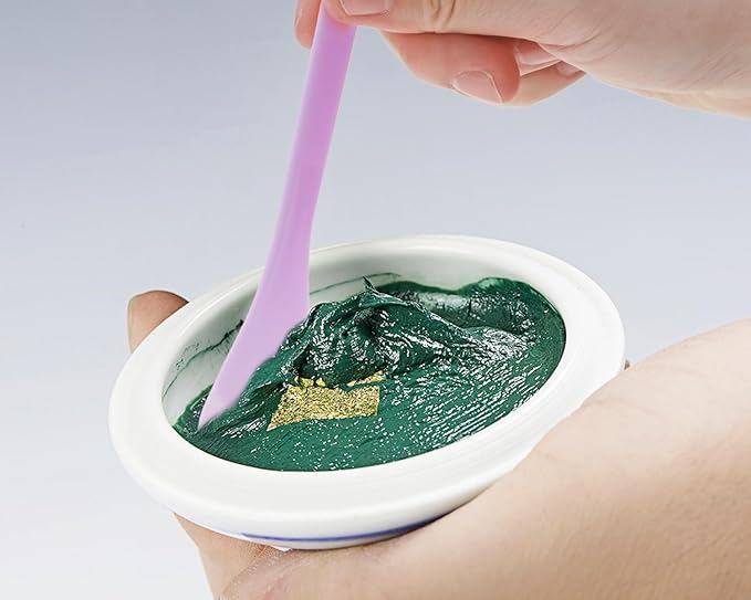 ONLYKXY 30pcs 5in Plastic Beauty Spoon Facial Cream Brush Makeup Scoop Mud Reusable Cosmetic Dig Scoop Spatula Mask Tip for Lotions Moisturizers Home Salon DIY Facemask Mixing Sampling (Purple)