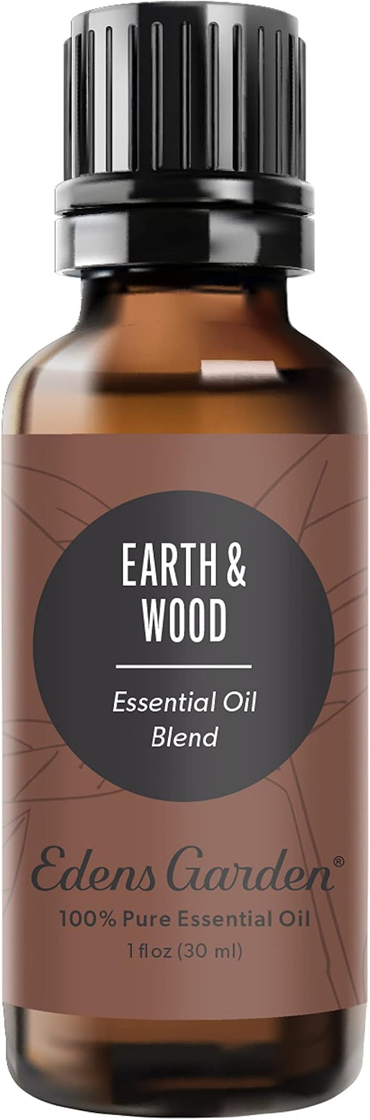 Edens Garden Earth & Wood Essential Oil Blend- 100% Pure Premium Grade, Undiluted, Natural, Therapeutic, Aromatherapy, The Best for Skin, Hair, Candle 30 ml (1 fl oz)