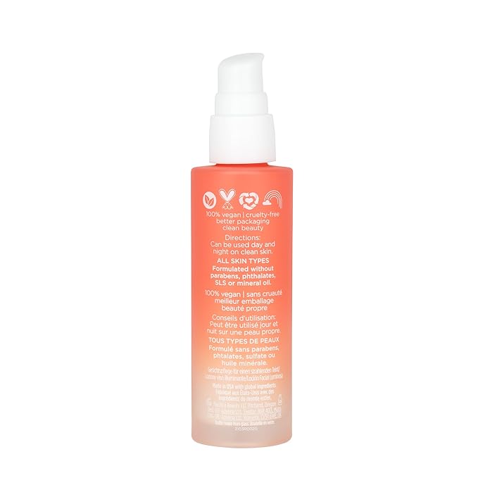 Pacifica Glow Baby Face Lotion & Eye Cream Set of 2 – Brightening Vitamin C Moisturizer + Depuffing Eye Cream with Caffeine & Hyaluronic Acid, Daily Hydration for Glowing Skin, 100% Vegan Clean Beauty