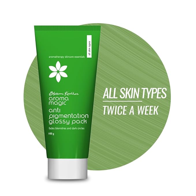 Anti Pigmentation Glossy Pack | Reduces Blemishes & Dark Circles | Hydrating Face Pack for Smooth, Even Toned Skin | Suitable for All Skin Types | 3.53 Oz (100g)