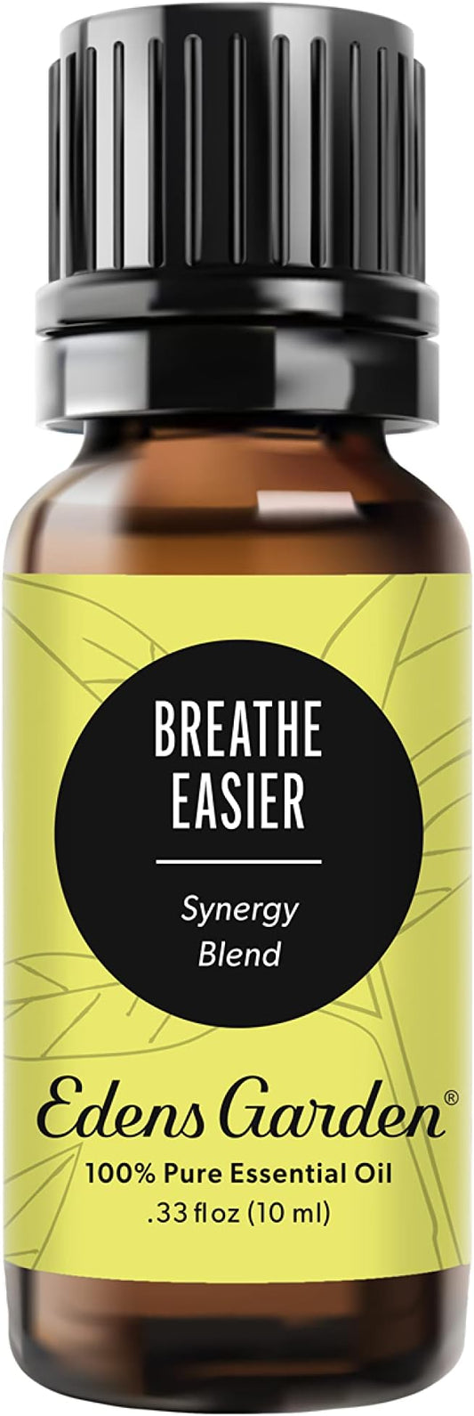 Edens Garden Breathe Easier Essential Oil Synergy Blend, 100% Pure Therapeutic Grade (Undiluted Natural/Homeopathic Aromatherapy Scented Essential Oil Blends) 10 ml