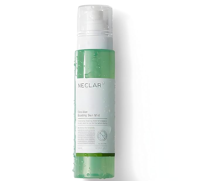 Aloe Vera and Centella Asiatica Toner Mist Spray - Korean Hydrating Skincare Toner - Face Mist for redness and dryness