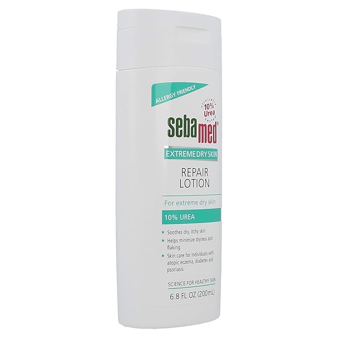 Sebamed Extreme Dry Skin Repair Advance Therapy Lotion with 10% Urea Perfect for Eczema Psoriasis Lotion Rough Dry Skin Moisturizer 6.8 Fluid Ounces