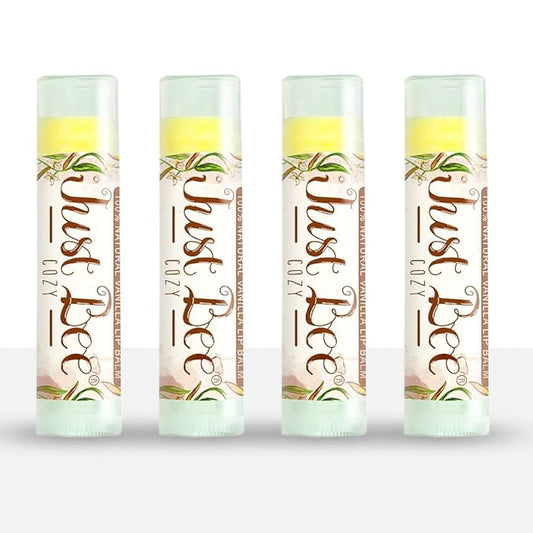 100% Natural Beeswax Lip Balm Vanilla,