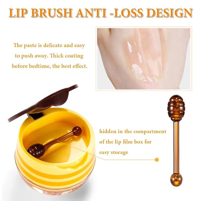 Honey Lip Balm Pot Lip Mask,