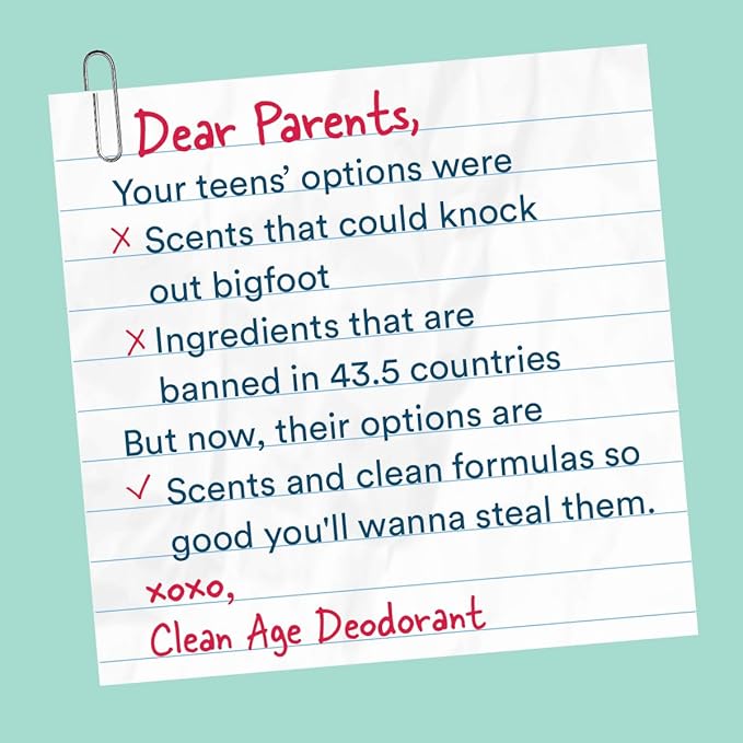 Aluminum Free Deodorant & Body Spray for Whole Body - Cedar 4oz - Clean Deodorant and Body Spray for Teen Boys and Girls - With AHA Fights Body Acne-Formula Specific Body Spray for Teens