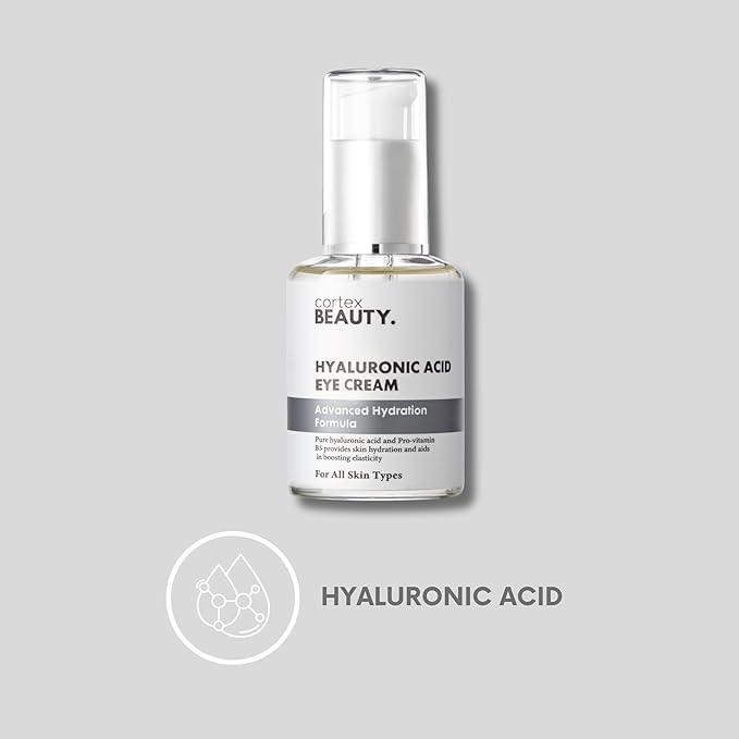 Cortex Beauty | Hyaluronic Acid Eye Cream | 1oz