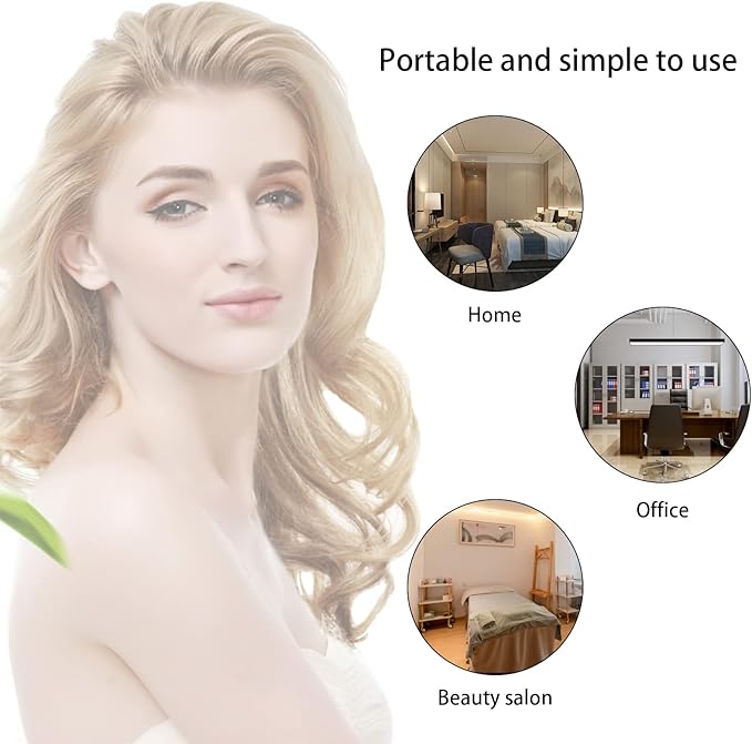 Electrode Wand Glass Tube Handheld Spare Parts Elitzia ETJX006AS (Mushroom Blue)