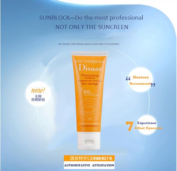 DISAAR SPF 60+ Moistening Sunblock