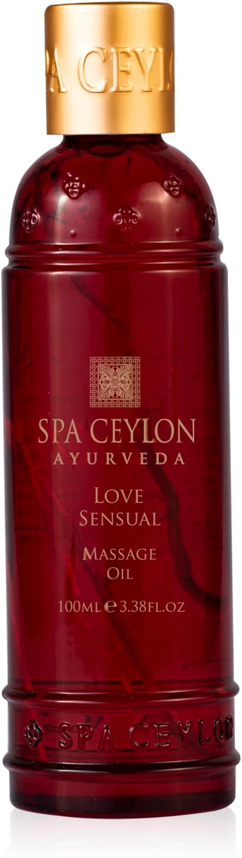 SPA CEYLON Love Sensual Massage Oil for Ultimate Relaxation | Body Oil Massage | Natural Massage Oil