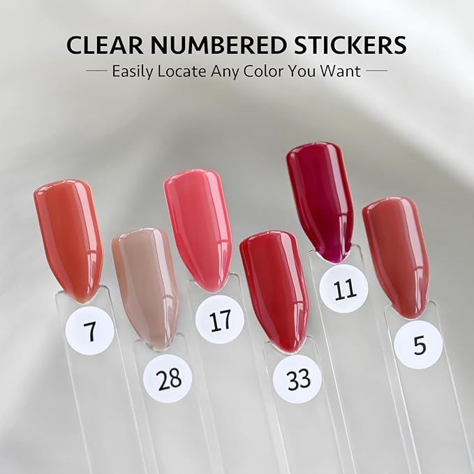GAOY 20ml Cuticle Care Strengthener Oil and Clear Nail Swatch Sticks