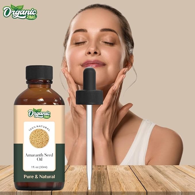 Amaranth Seed (Amaranthus) Oil | Pure & Natural Carrier Oil for Skincare, Hair Care & Massage - 30ml/1.01fl oz