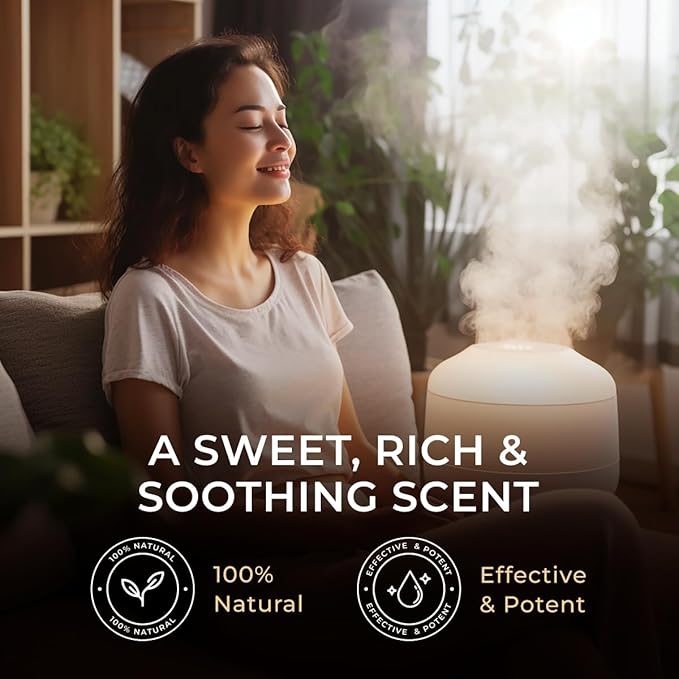 Gya Labs Vanilla Essential Oil for Skin - 0.34 Fl Oz - Vanilla Oil for Diffuser, Body & Candle Making Scent - Long Lasting Perfume