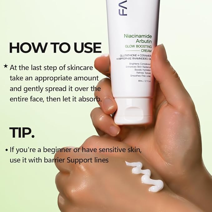 Fabyou Daily Niacinamide Arbutin Lightweight Korea Skin Care Glow boosting Set, Hydrating & Brighten with 10% Niacinamide, Arbutin and Vitamin C, Salicylic Acid, for pore Control