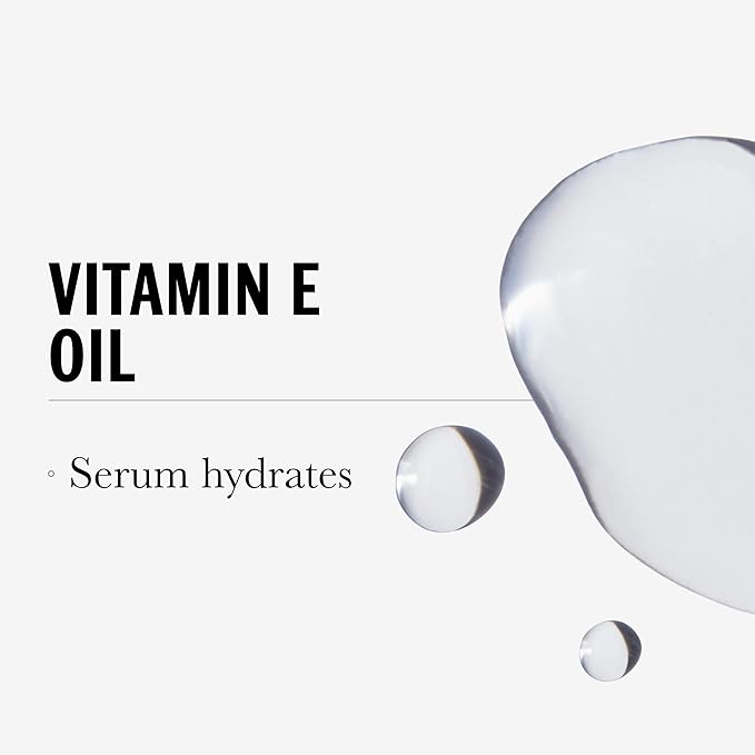 Olay Vitamin E Oil Serum, Nourishing Hydration Booster, Fragrance-Free, 1.0 Oz