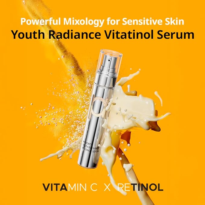 PRIMERA (PRMR) 𝐘𝐨𝐮𝐭𝐡 𝐑𝐚𝐝𝐢𝐚𝐧𝐜𝐞 𝐕𝐢𝐭𝐚𝐭𝐢𝐧𝐨𝐥 𝐒𝐞𝐫𝐮𝐦 - Retinol with Vitamin C Bundle SET VitaminC, Korean Skin Care, Moisturizing, Shiny, Elastic, Lifting, 0.7 oz (21 g *2)
