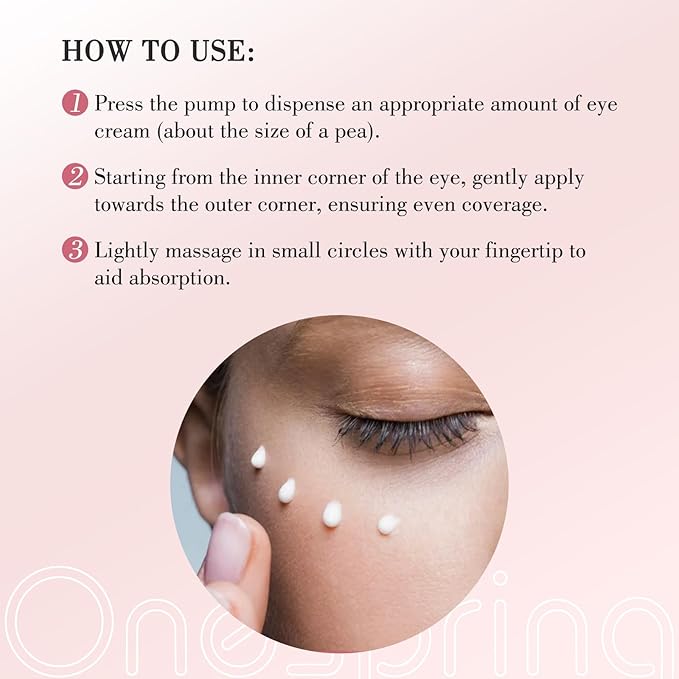 Eye Cream, Caffeine Eye Cream for Puffiness, Wrinkles, Fine Lines, Dark Circles Undereye Treatment for Women & Men, Daily Cream for Moisturizing and Hydrating, 1.05 Fl Oz
