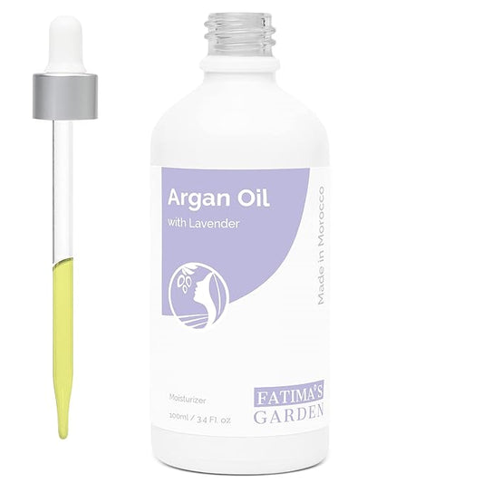 Fatima's Garden Argan & Lavender Oil - Soothing Moisturizer, 100ml
