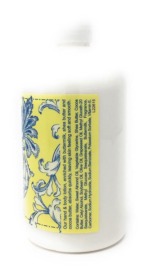 Greenwich Bay Trading Company Hand & Body Lotion, Fresh Milk Shea Butter, 16 Ounce (R2X003)