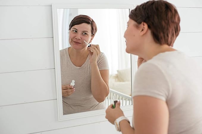 Overnight Blemish Solution Roll-On | Acne & Pimple Spot Care | Tea Tree & Plant-Based Formula | Cruelty-Free Skincare | 15 ml – Mambino Organics 2-Pack