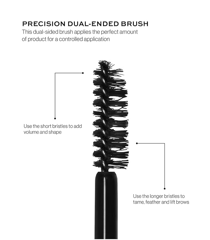 MAKE Beauty Infinite Hold Brow Tint. Taupe Eyebrow Gel with Brush. Sculpt, Define, and Set Eyebrows - All-Day Wear
