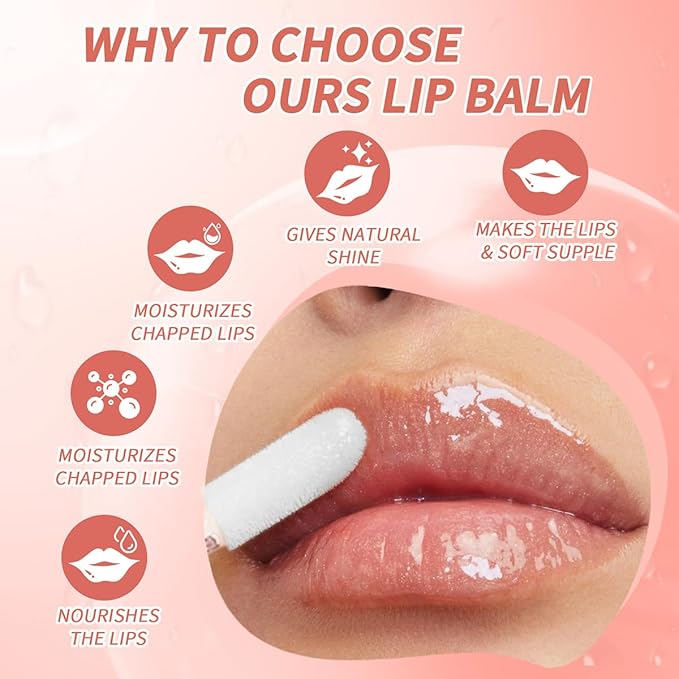 2PCS Honey Lip Oil