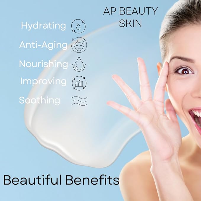 Retinol & Collagen Face Cream, 1.7 fl oz, Day & Night Moisturizer with 5% Hyaluronic Acid