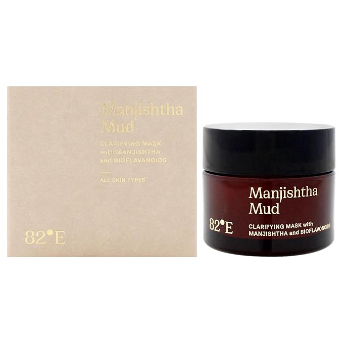 Manjishtha Mud Clarifying Mask Mini for Women - 0.5 oz Mask