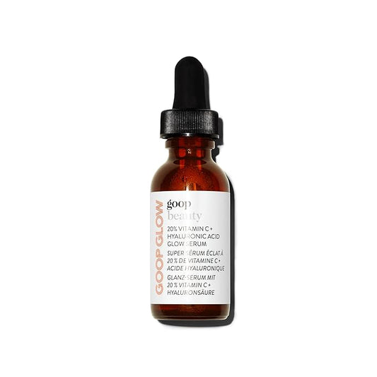 goop Beauty 20% Vitamin C + Hyaluronic Acid Serum | Hydrating, Firming, & Brightening | Improves Tone & Texture | Paraben and Silicone Free | 1 fl oz