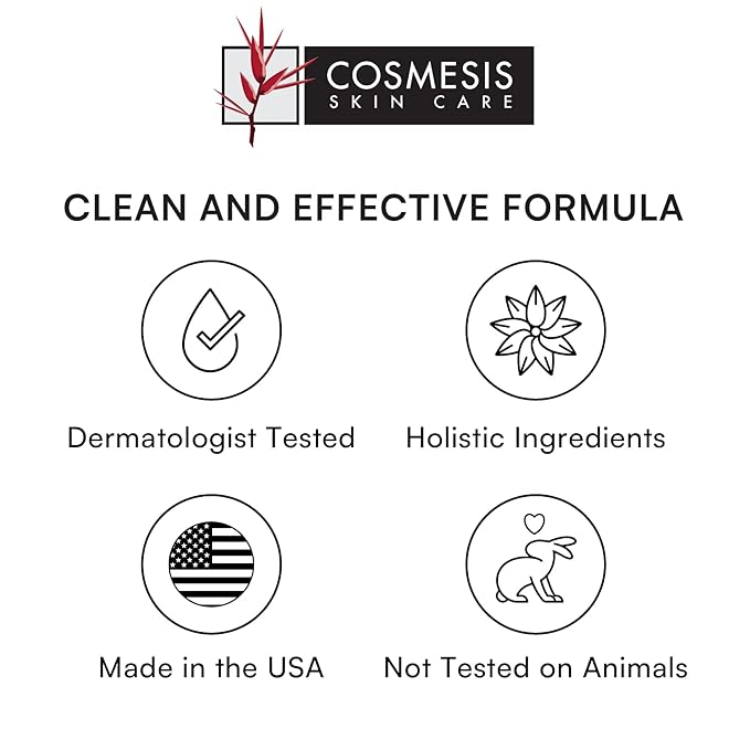 Advanced Probiotic-Fermented Serum - Revitilize Your Eyes, Combat Oxidation, & Support Youthful Skin - Cosmesis, 0.50 oz.