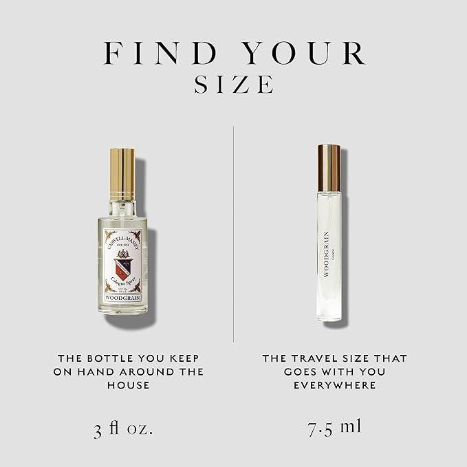 Caswell-Massey Greenbriar Cologne Discovery, A Classic and Zesty Scent with Citrus, Sage & Rugged Velvety Notes, Sample Size Vial, Cologne for Men, 0.25 Fl Oz