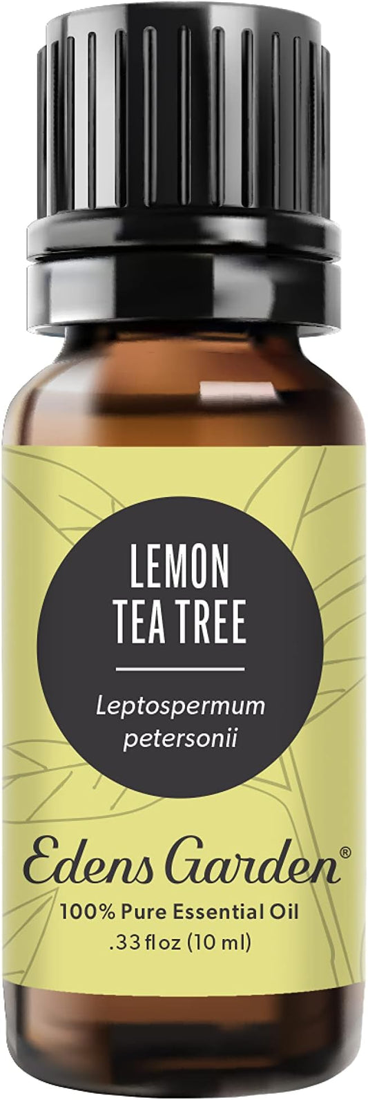 Edens Garden Lemon Tea Tree Essential Oil- 100% Pure Premium Grade, Undiluted, Natural, Therapeutic, Aromatherapy, The Best for Diffuser, Candle, Humidifiers, Kid Safe 10 ml (.33 fl oz)