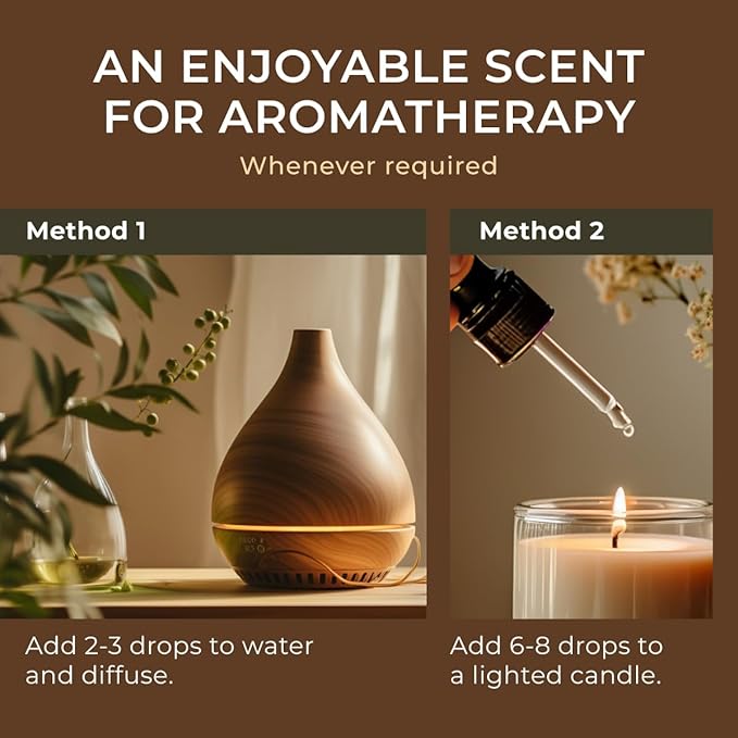 Gya Labs Niaouli Essential Oil for Diffuser - 0.34 Fl Oz - 100% Pure Natural Niaouli Oil for Skin, Aromatherapy Candle Making - Fresh Earthy & Camphorous Scent