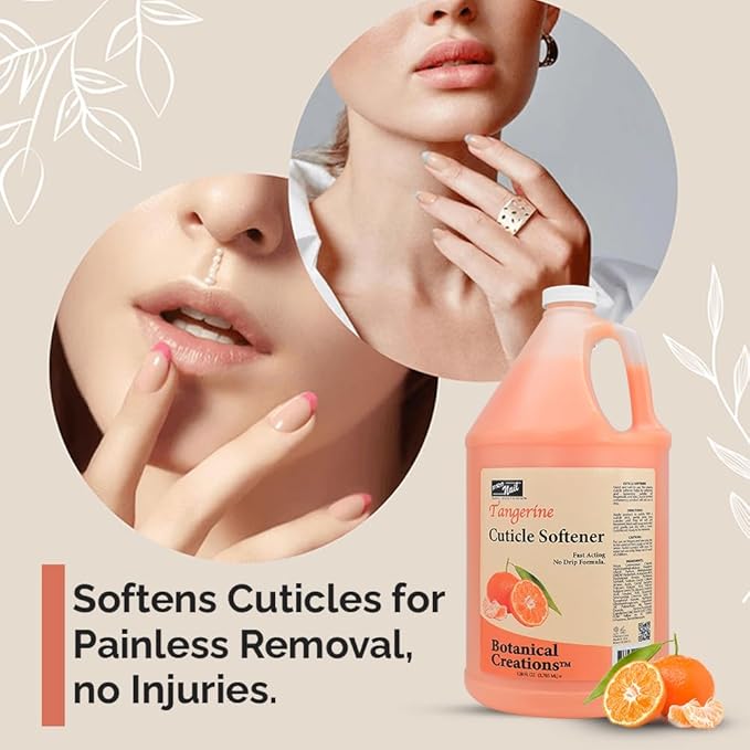 PRO NAIL - Healing Therapy Massage Lotion - Professional Pedicure, Body and Hot Oil Manicure, Infused with Natural Oils, Vitamins, Panthenol and Amino Acids (Mandarin, 1 Gallon)