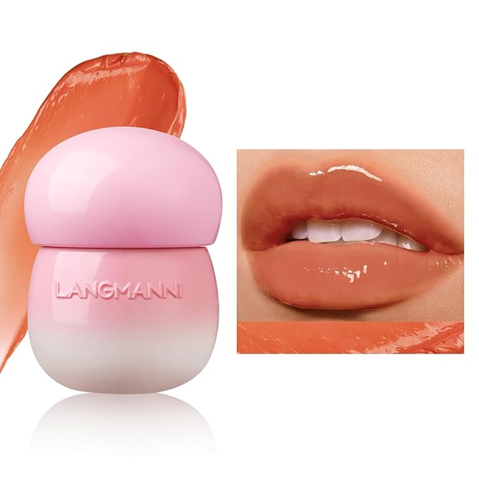Glow Lip Balm Plumping Moisturizing Lip Orange)