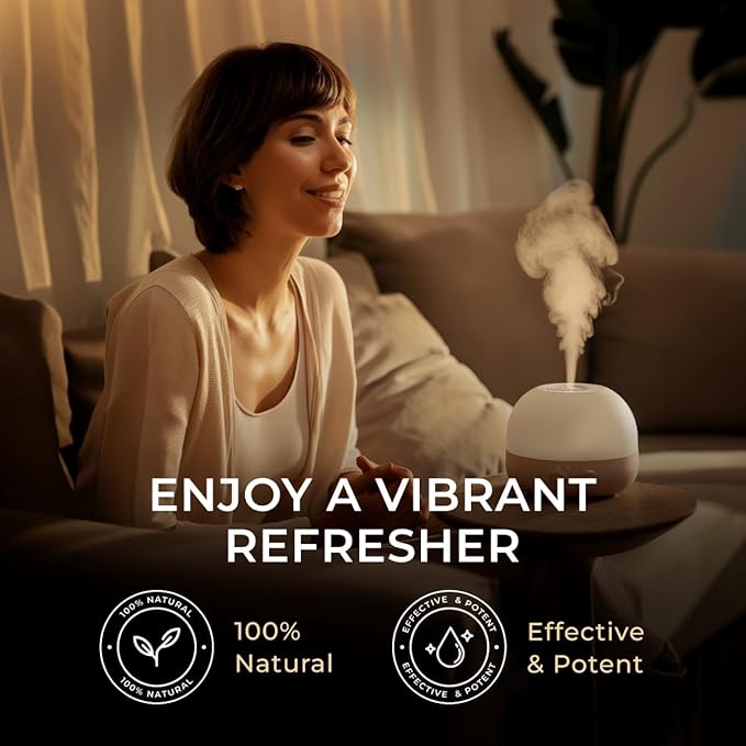 Gya Labs Eucalyptus Lemon Essential Oil for Diffuser - 0.34 Fl Oz - 100% Pure Natural Lemon Eucalyptus Oil for Skin, Candles Making Scent & Aromatherapy