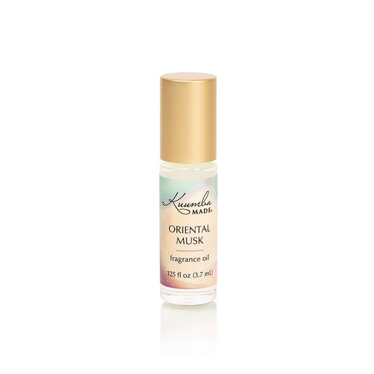 Kuumba Made Oriental Musk Fragrance Oil Roll-On 0.125 fl oz (3.7ml) | Rollerball Perfume | Alcohol Free