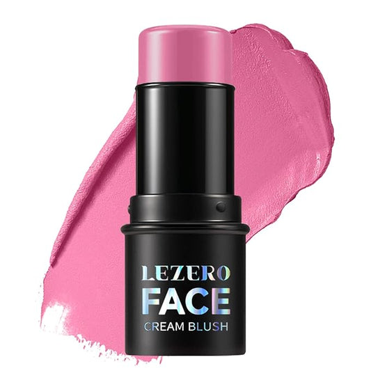 Blush Stick, Multi-use Blush Stick for Cheeks, Eyes, Lips, Silky Creamy Face Stick for Old Women & Mature Skin, Blendable and Buildable Color, Long Lasting Waterproof Non-greasy Formula (#11, Blush)
